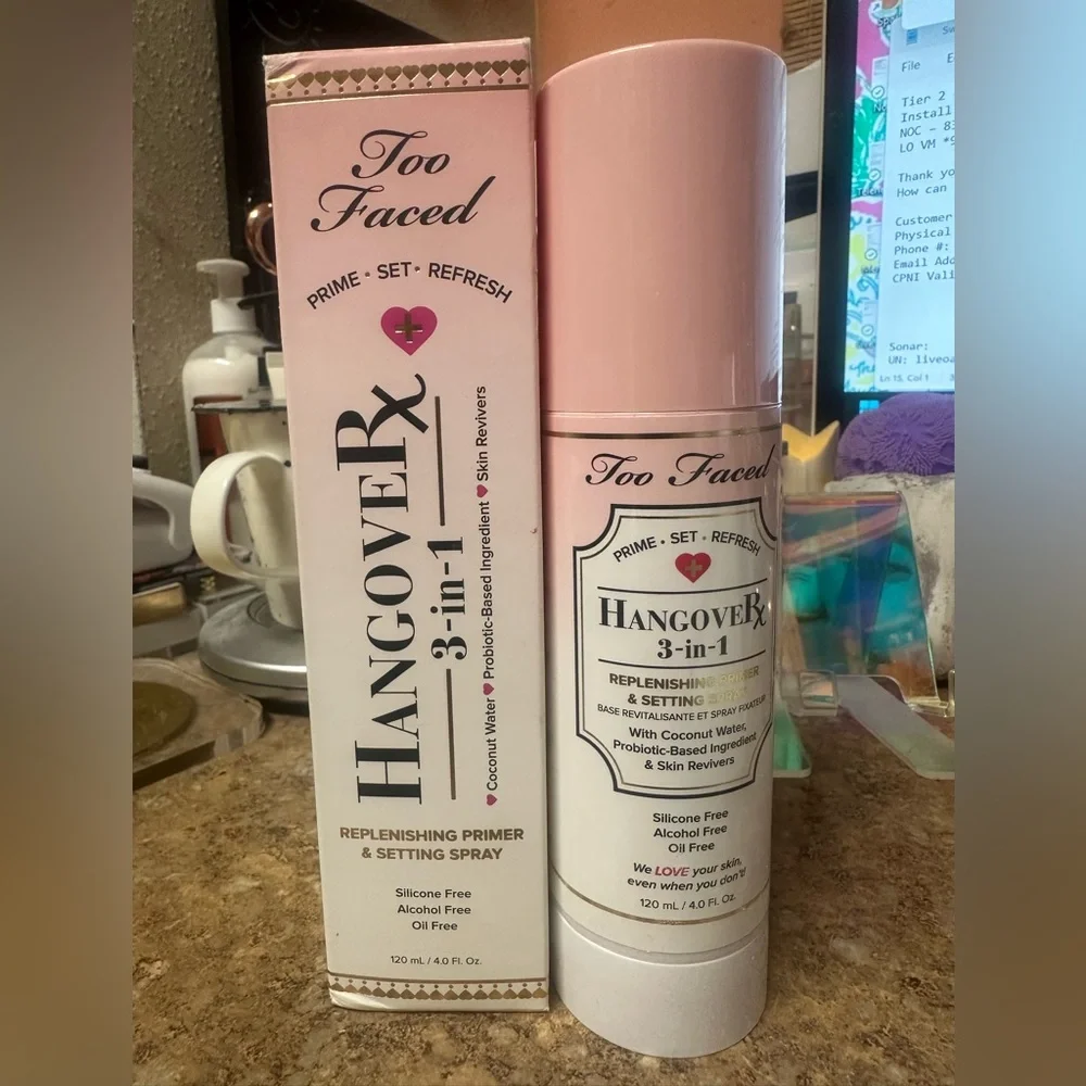 Too Faced Hangover 3-in-1 Replenishing Primer & Setting Spray